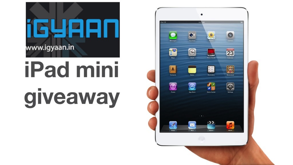 iPad Mini Giveaway