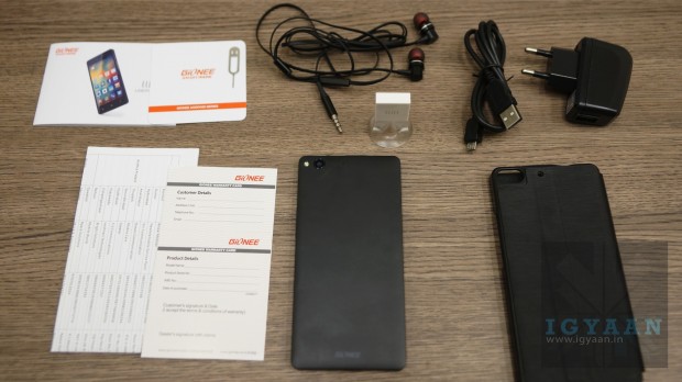 Gionee E6 unboxing 9
