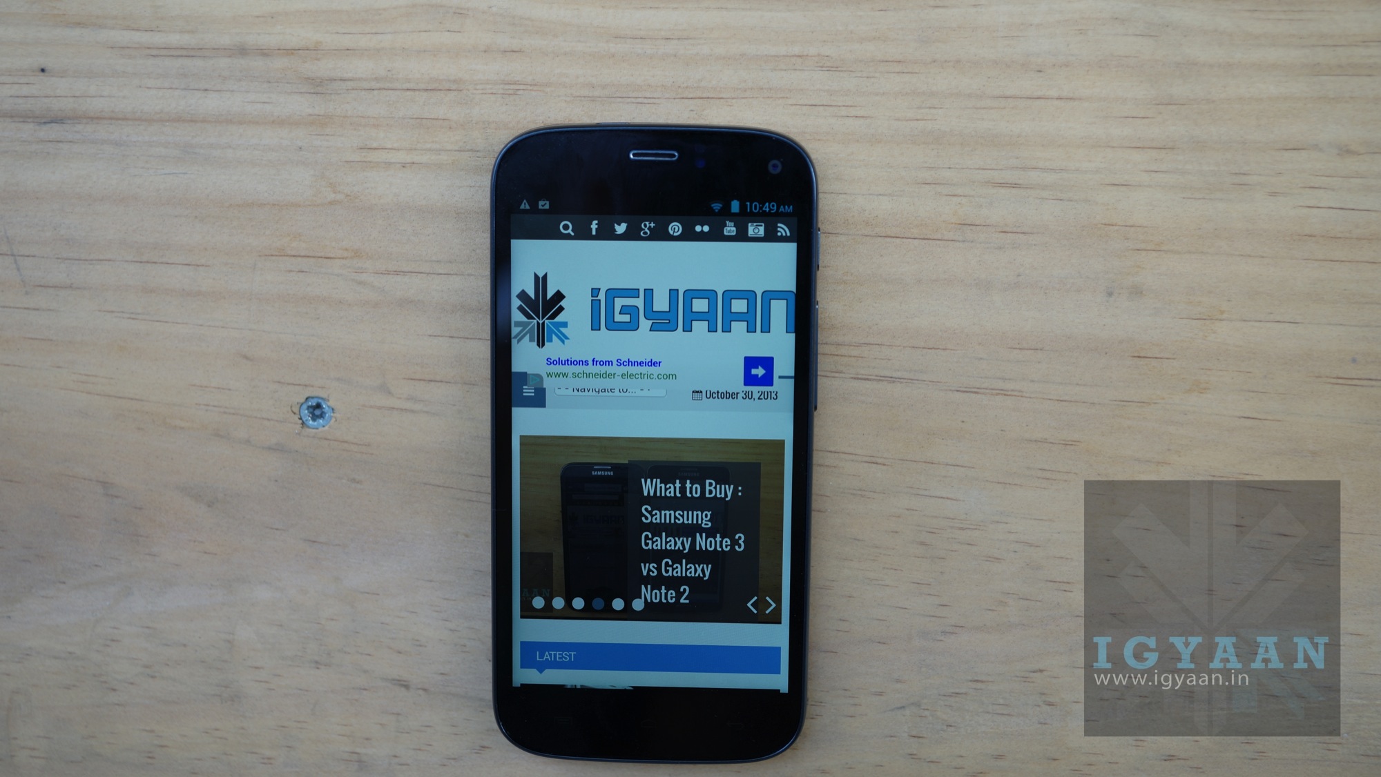 Micromax Canvas Turbo A250 Unboxing and Hands On