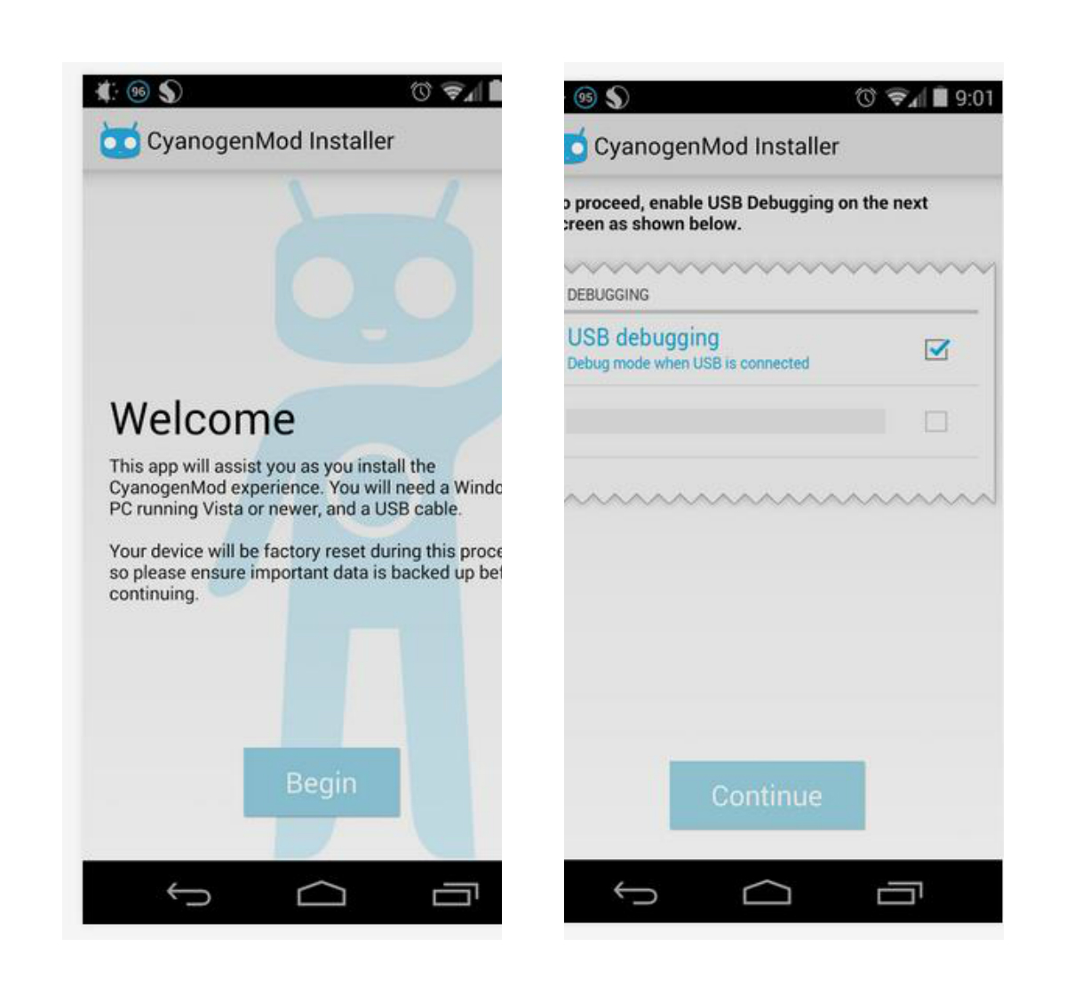 CyanogenMod Installer Application Removed from Play Store