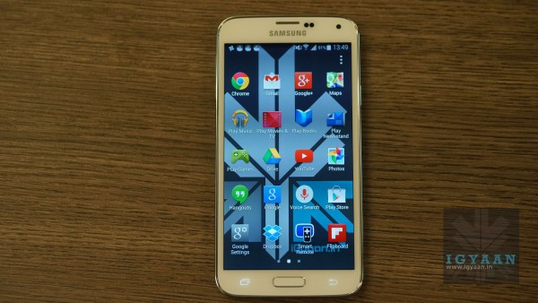 Galaxy S5 used as illustration