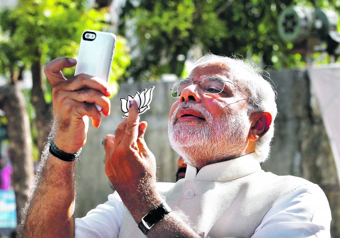 selfie Modi