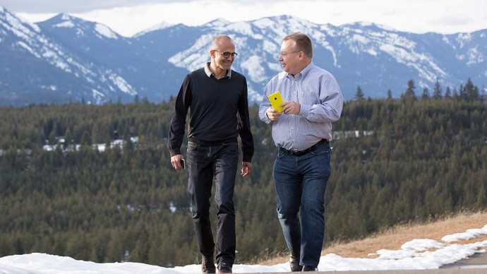 Elop and Nadella