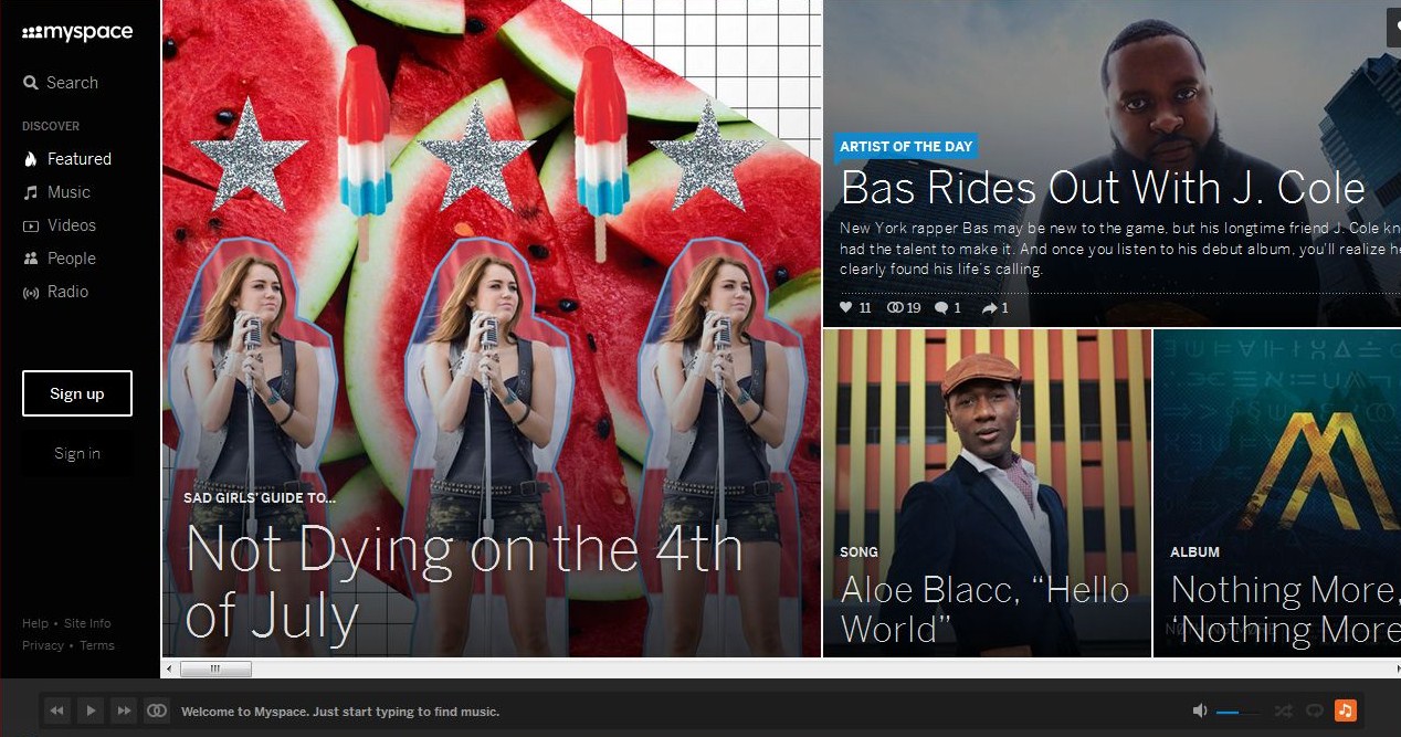 The Grand Daddy of Social networks has reinvented itself into a music heavy platform