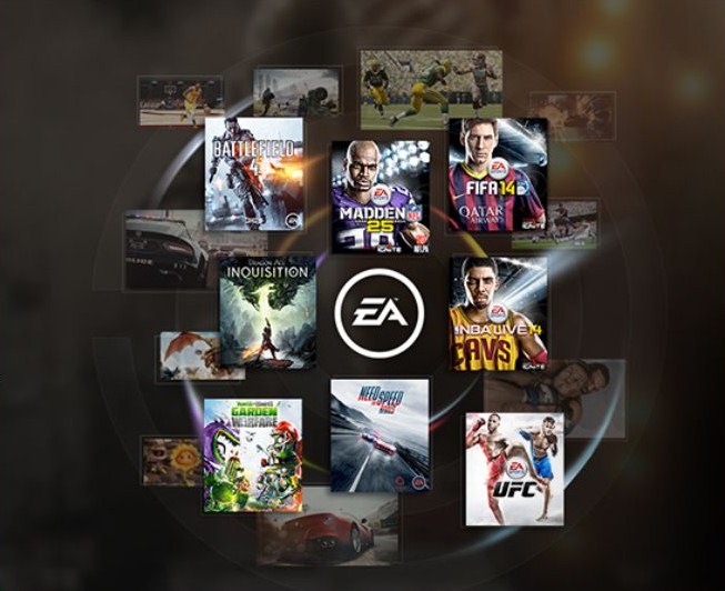 Some major gaming titles are accessible on EA Access
