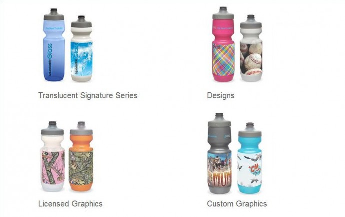 The Bottles come in variety of Non Toxic graphical options