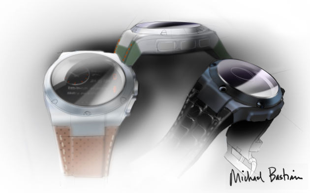 Michael Bastian released sketches of the upcoming watches