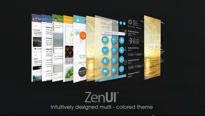 The Customization and Color features of the ZenUI are unique and tasteful