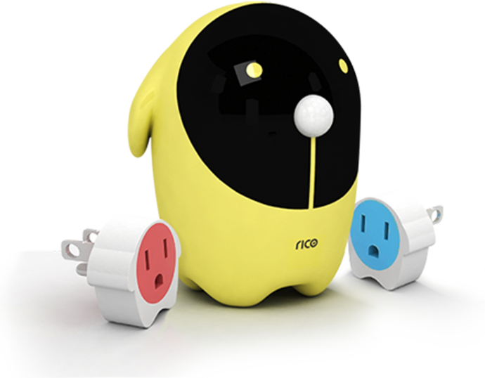 Rico's Smart Sockets will let you control your electronic devices through its mobile app.