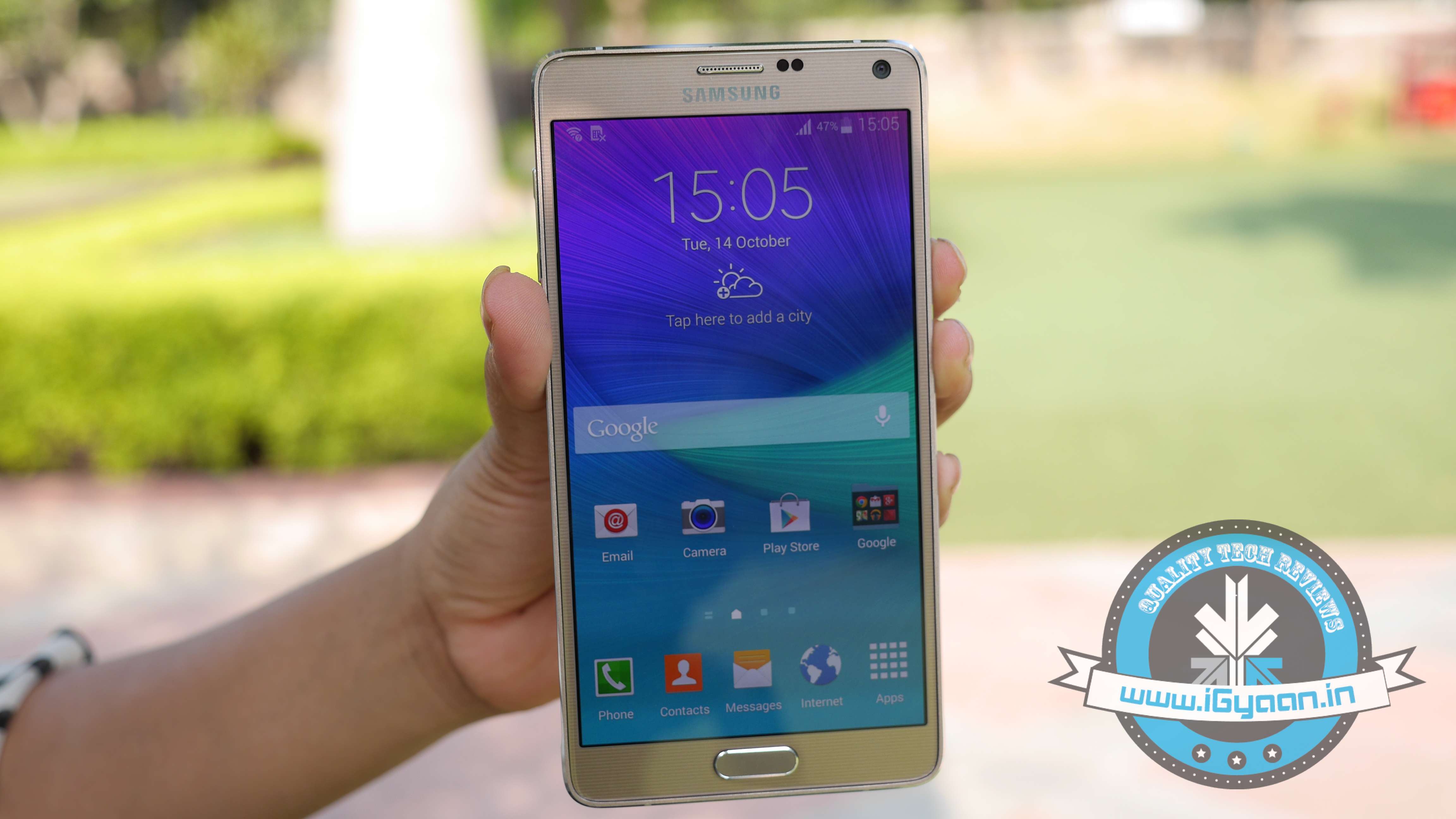 Samsung Galaxy Note 4 Unboxing and Hands On