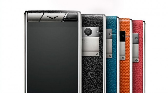 The phone comes in multiple color options that are made of elegant materials. 