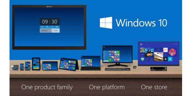 Windows 10 will work across devices. 