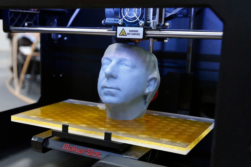 3D Printers uses computer aided designs to create printable models. 