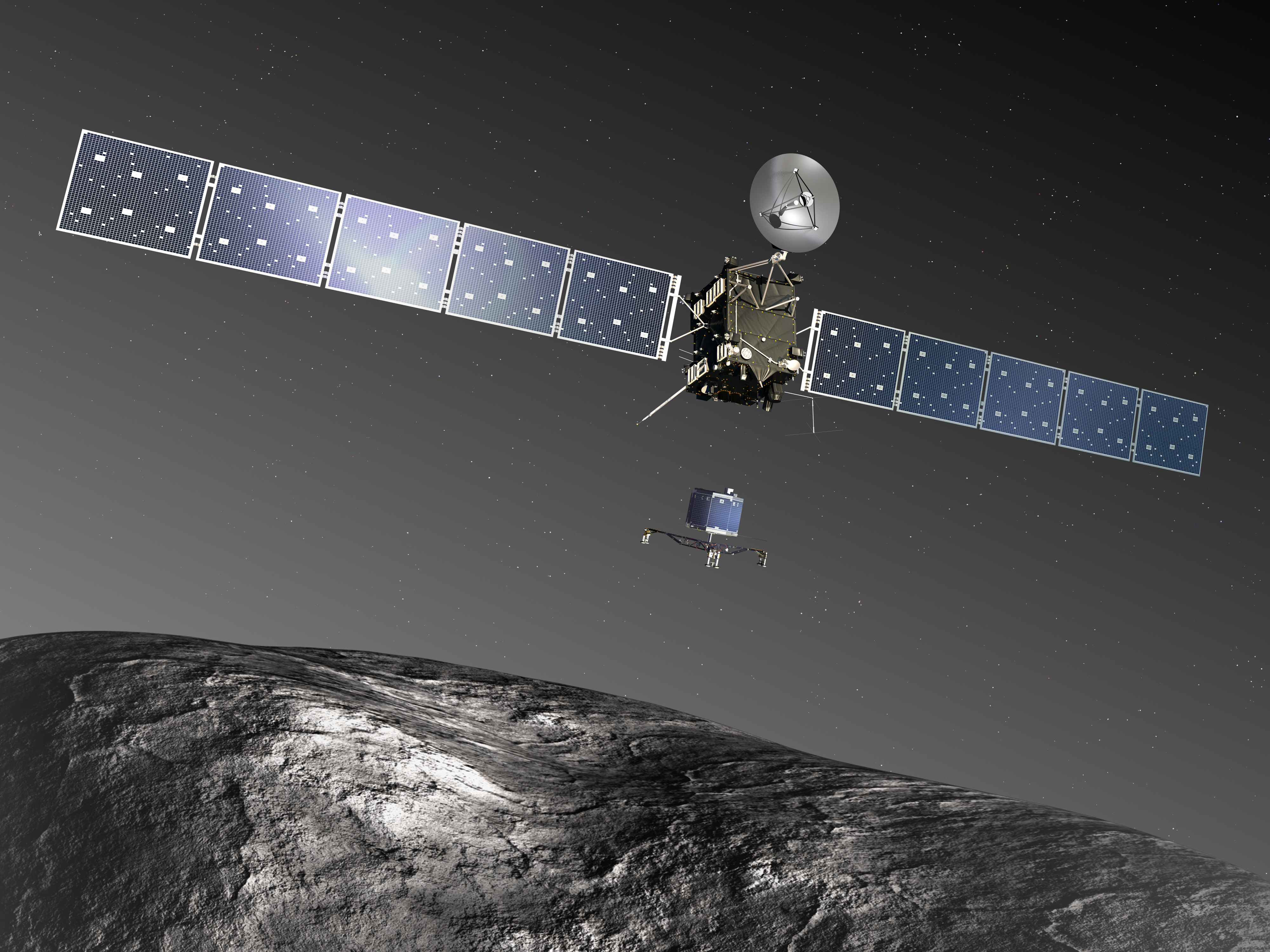 Greatest Human Space Feat: Philae Lander Reaches Comet Safely