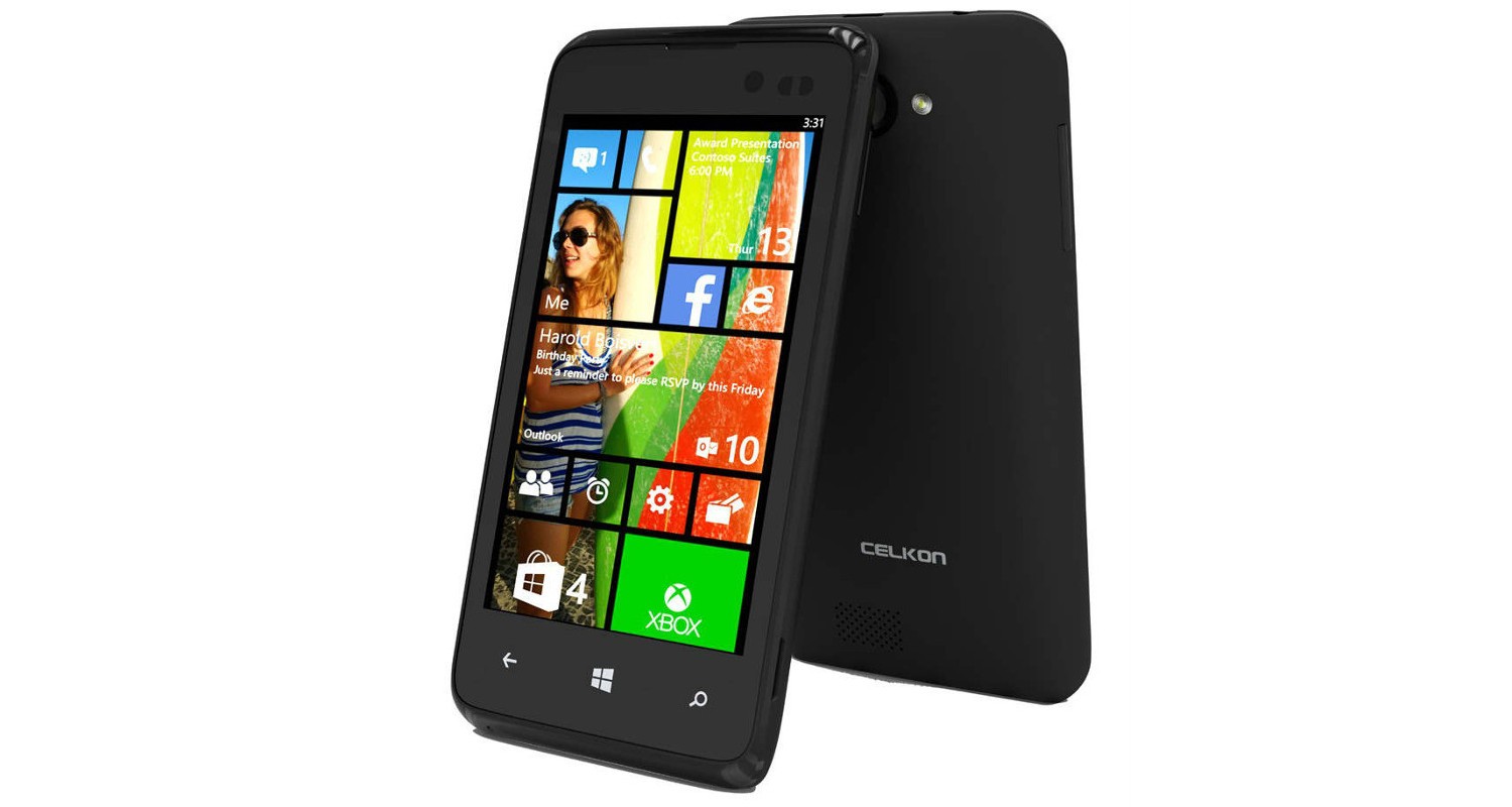 Celkon Brings Out an Ultra Cheap Windows Smartphone