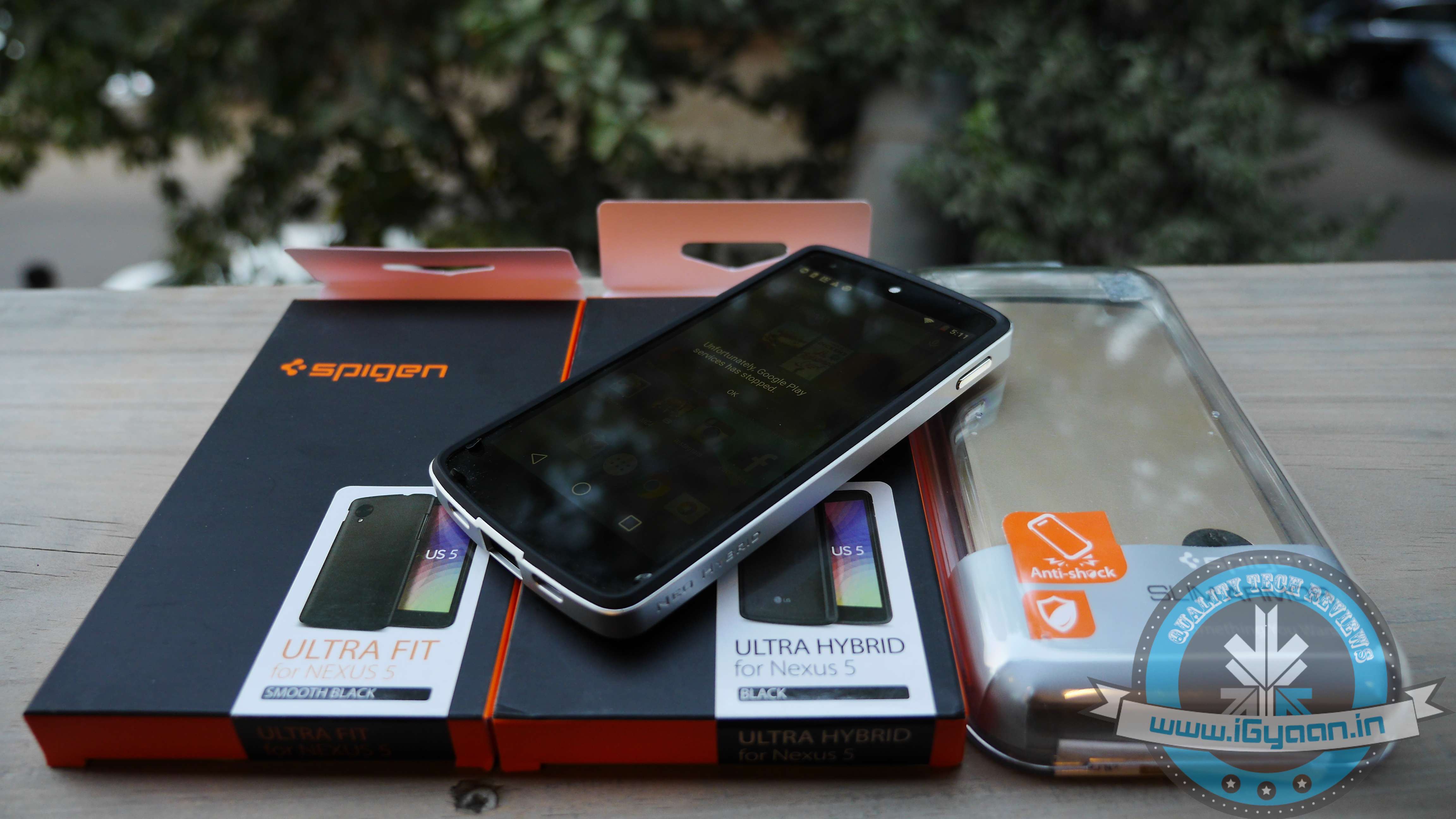 Spigen Cases for Nexus 5 Review : Seamless Blend of Protection and Style