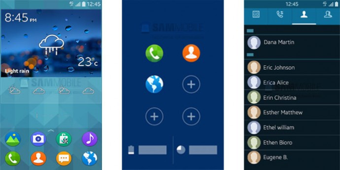 The Operating system looks like Touchwiz on Android and doesn't looks as inviting as other UI's in the market. 