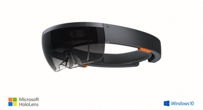 The HoloLens is a self contained computer on its own and doesn't require connection to Phone or a PC.
