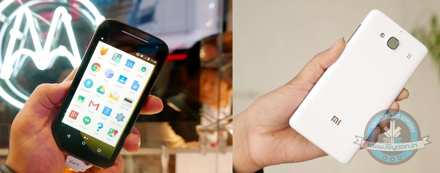 Xiaomi Redmi 2 Vs Moto E (Gen 2) : Newly Arrived Budget Smartphones Battle it Out