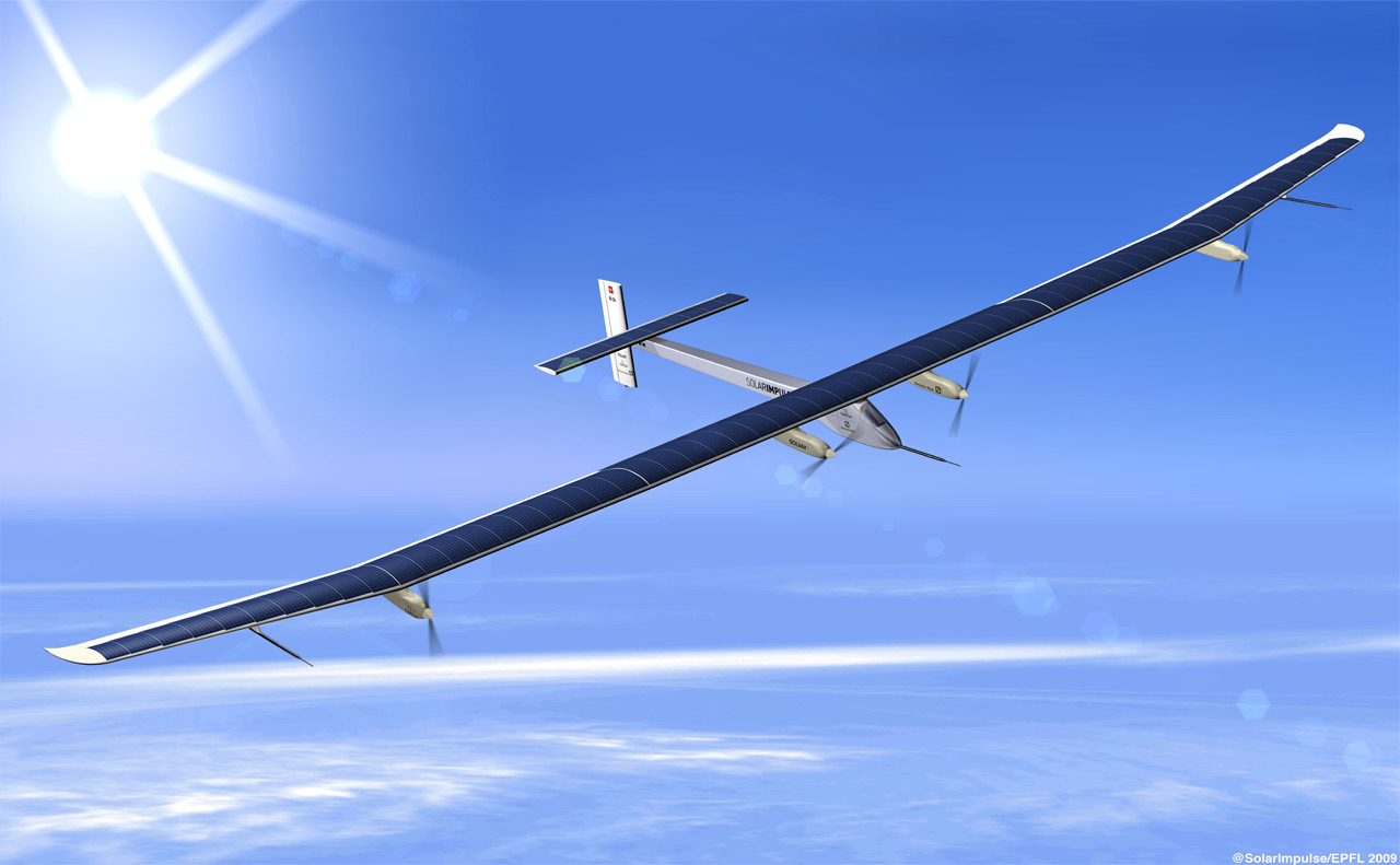 On its Journey Around the World, World’s First Solar Powered Plane Lands in India Today