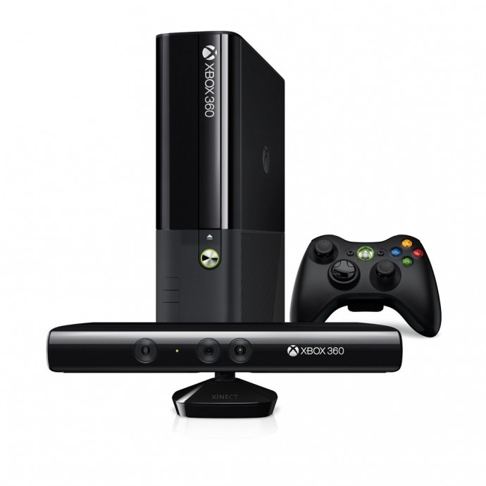Microsoft Xbox 360 E 4GB Console with Kinect