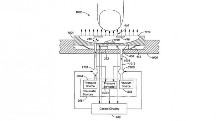 Apple Air jet keyboard patent
