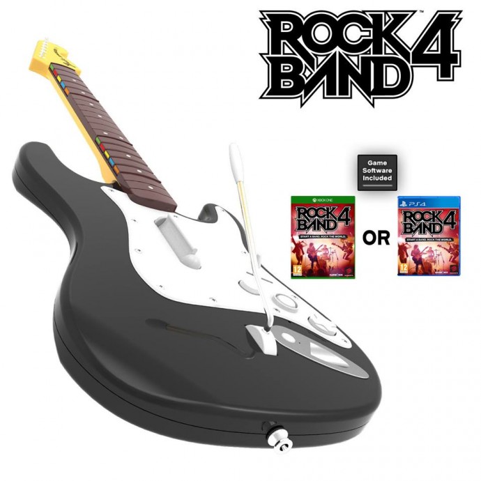 Rock Band 4 Guitar Bundle