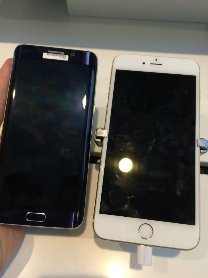 S6+ vs iPhone 6