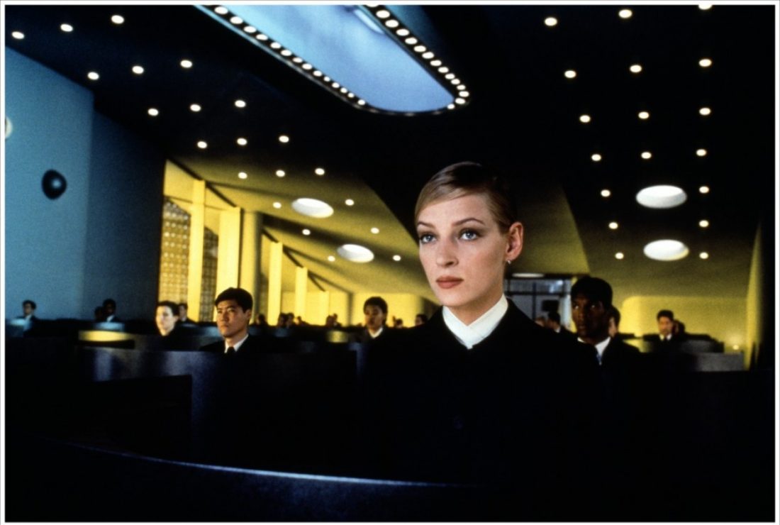 Uma Thurman as Irene Cassini, a eugenically conceived character in Gattaca