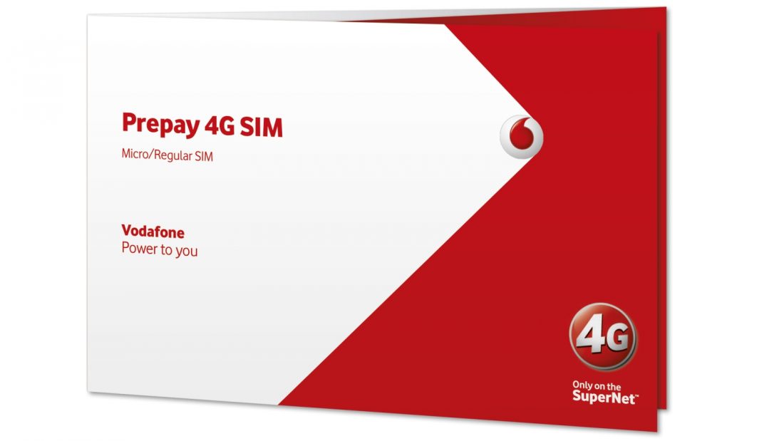 Vodafone 4G SIM