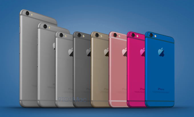 iPhone 6c Colour Variants