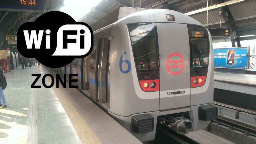delhi metro wifi