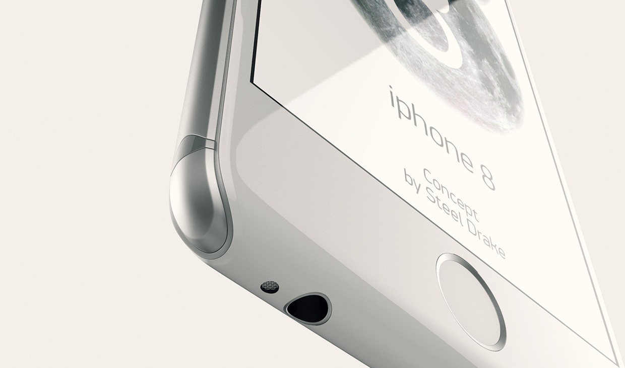 iphone 8 white concept