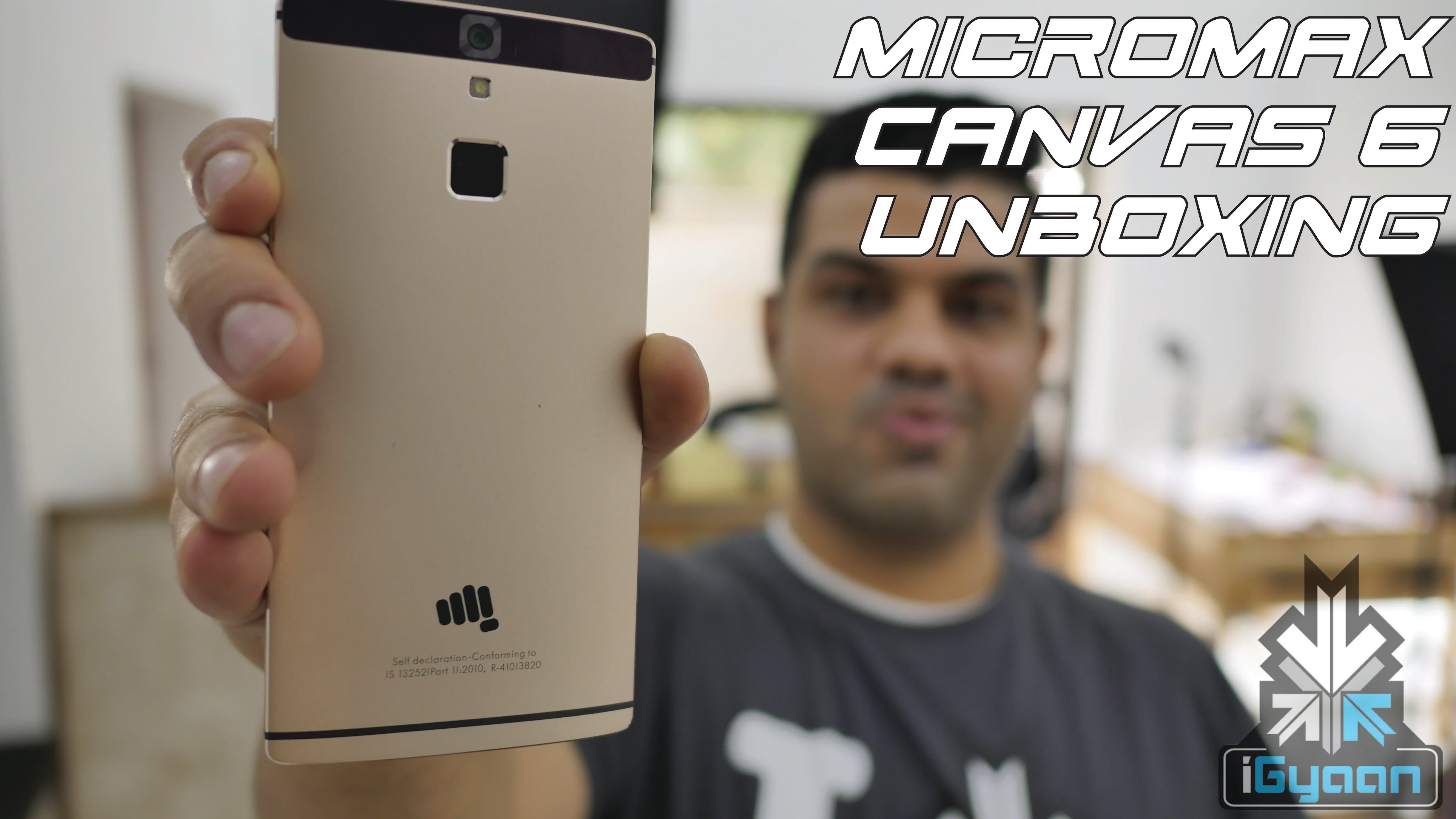 Micromax Canvas 6 Unboxing