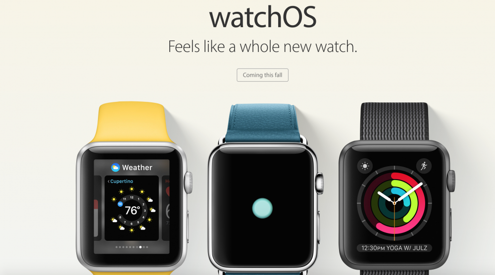 WatchOS 3