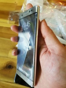 samsung note 7 other side edge