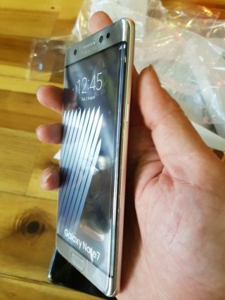 samsung note 7 other side edge
