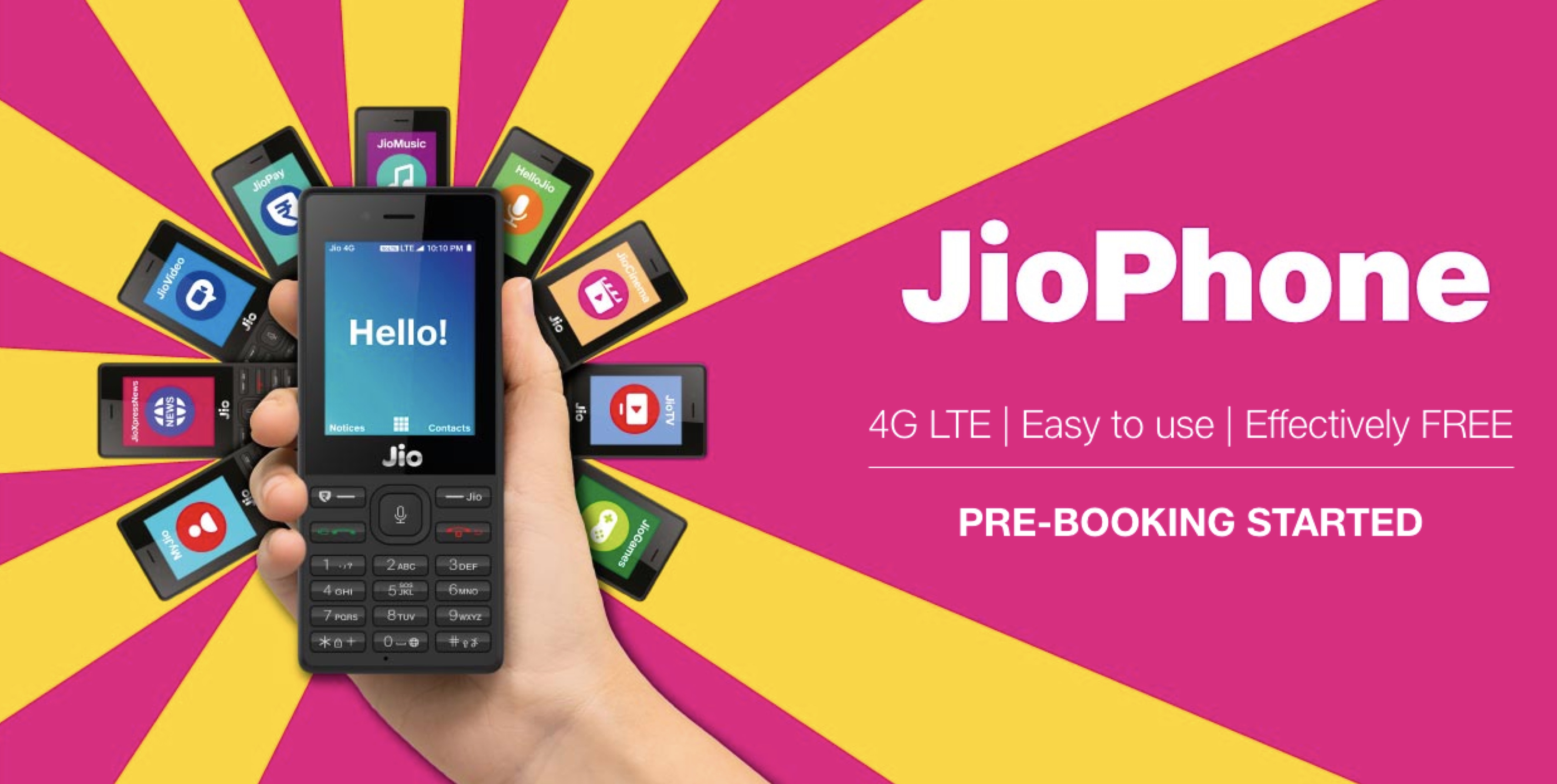 Reliance JioPhone Now Up For Pre-Booking