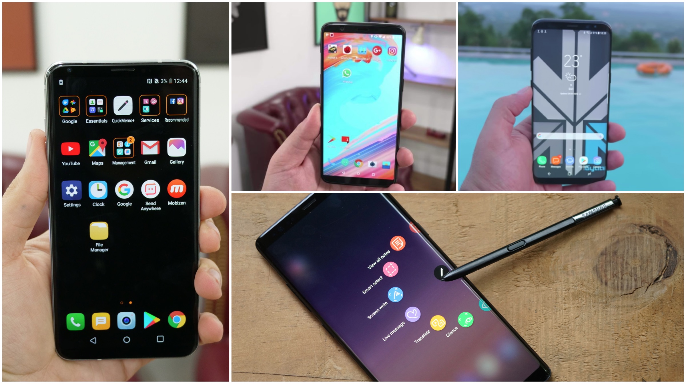 The LG V30+ Vs The Competition