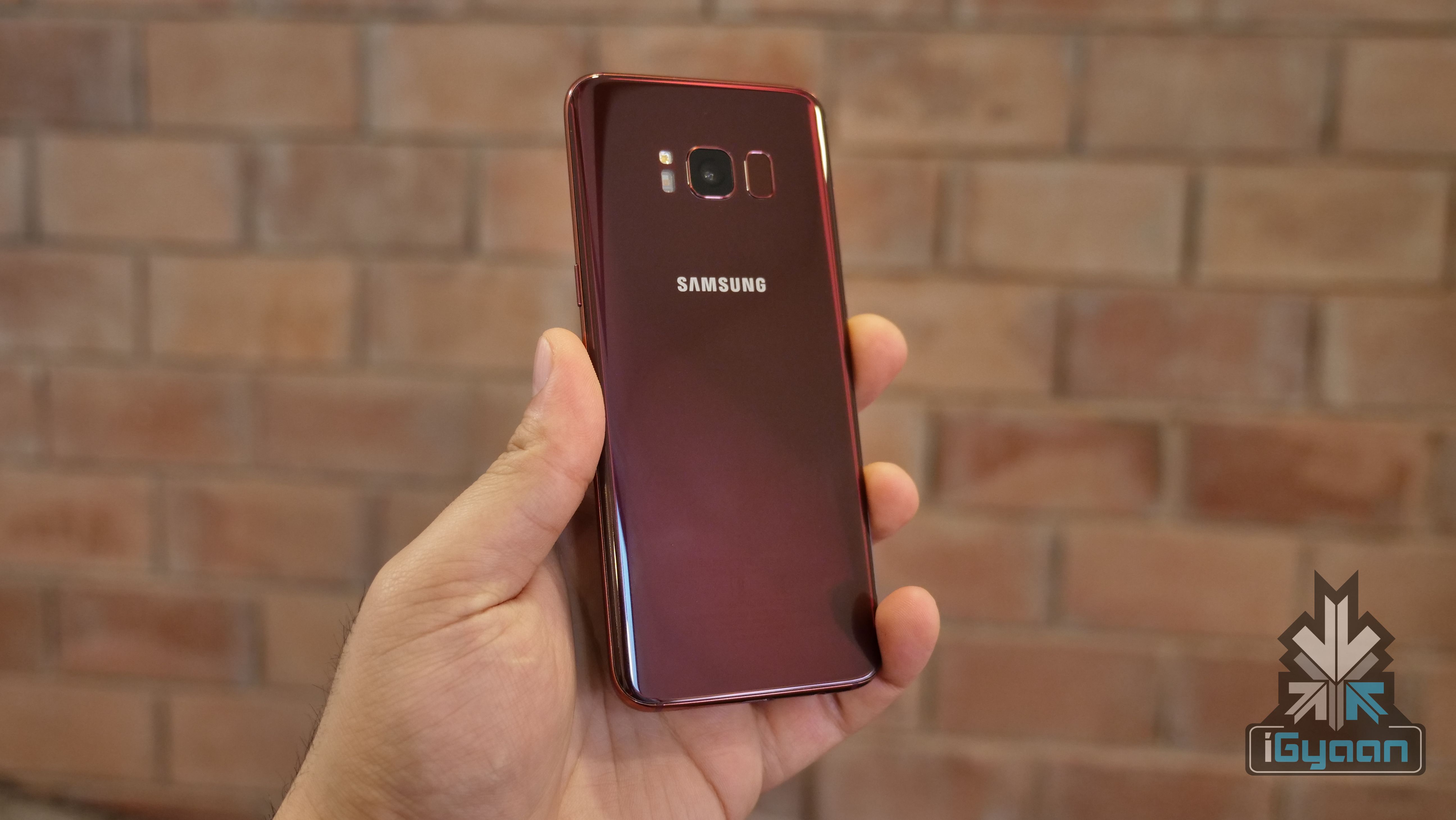 Samsung Galaxy S8 Burgundy Red Launched In India | iGyaan Network