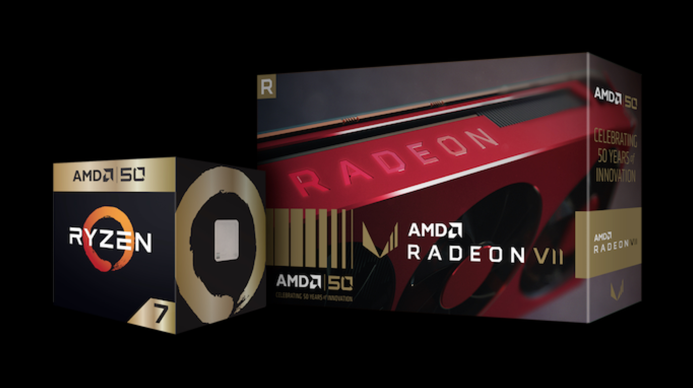 AMD Marks 50th Anniversary With Limited Gold Edition CPUs And GPUs
