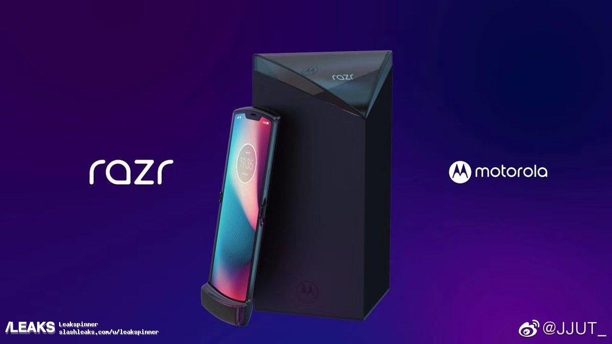 Foldable Moto Razr 2019 Leaked Images Show Packaging
