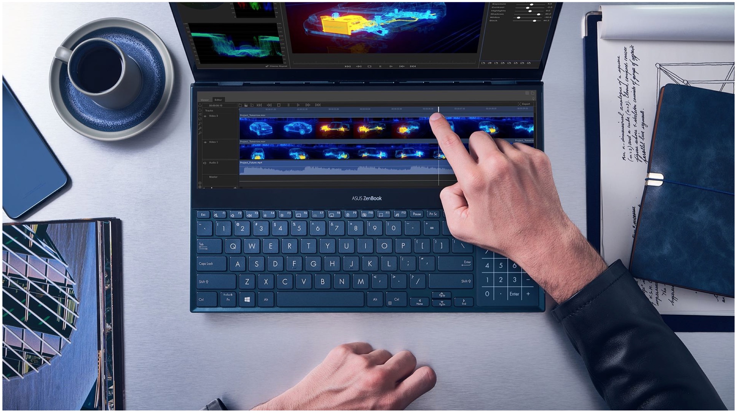 Asus ZenBook Pro Duo With A Secondary ScreenPad Takes MacBook’s Touch Bar A Step Further