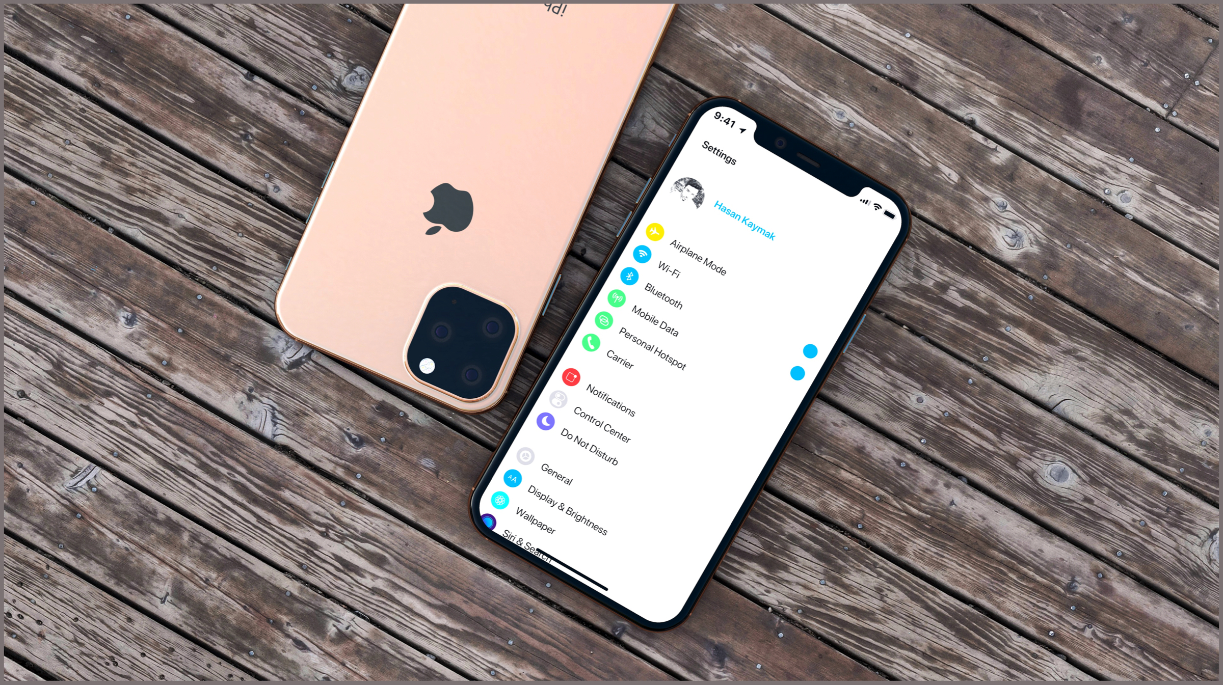 Apple iPhone 11 Concept Render (Front And Back)