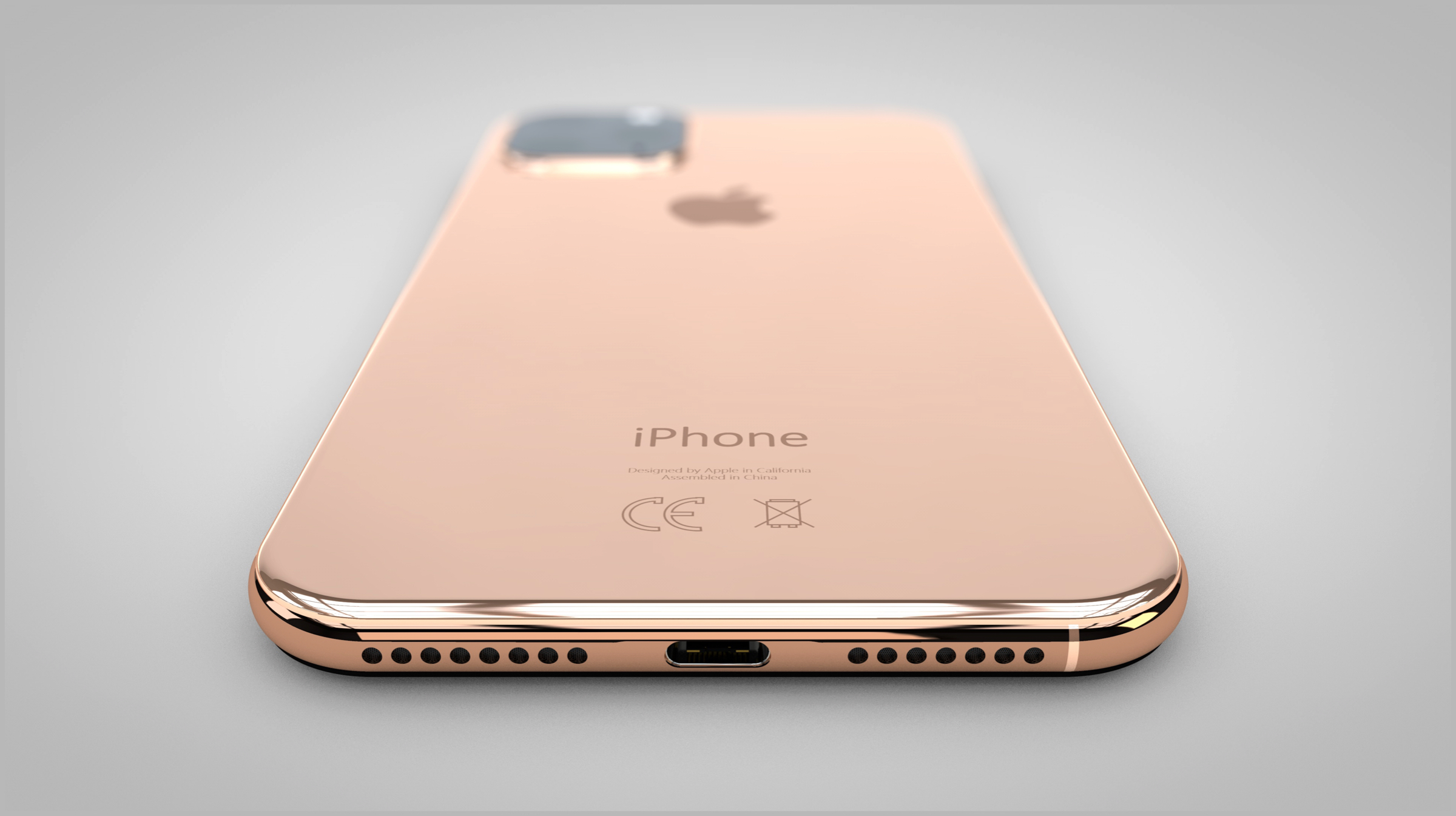 Apple iPhone 11 Concept Render Back