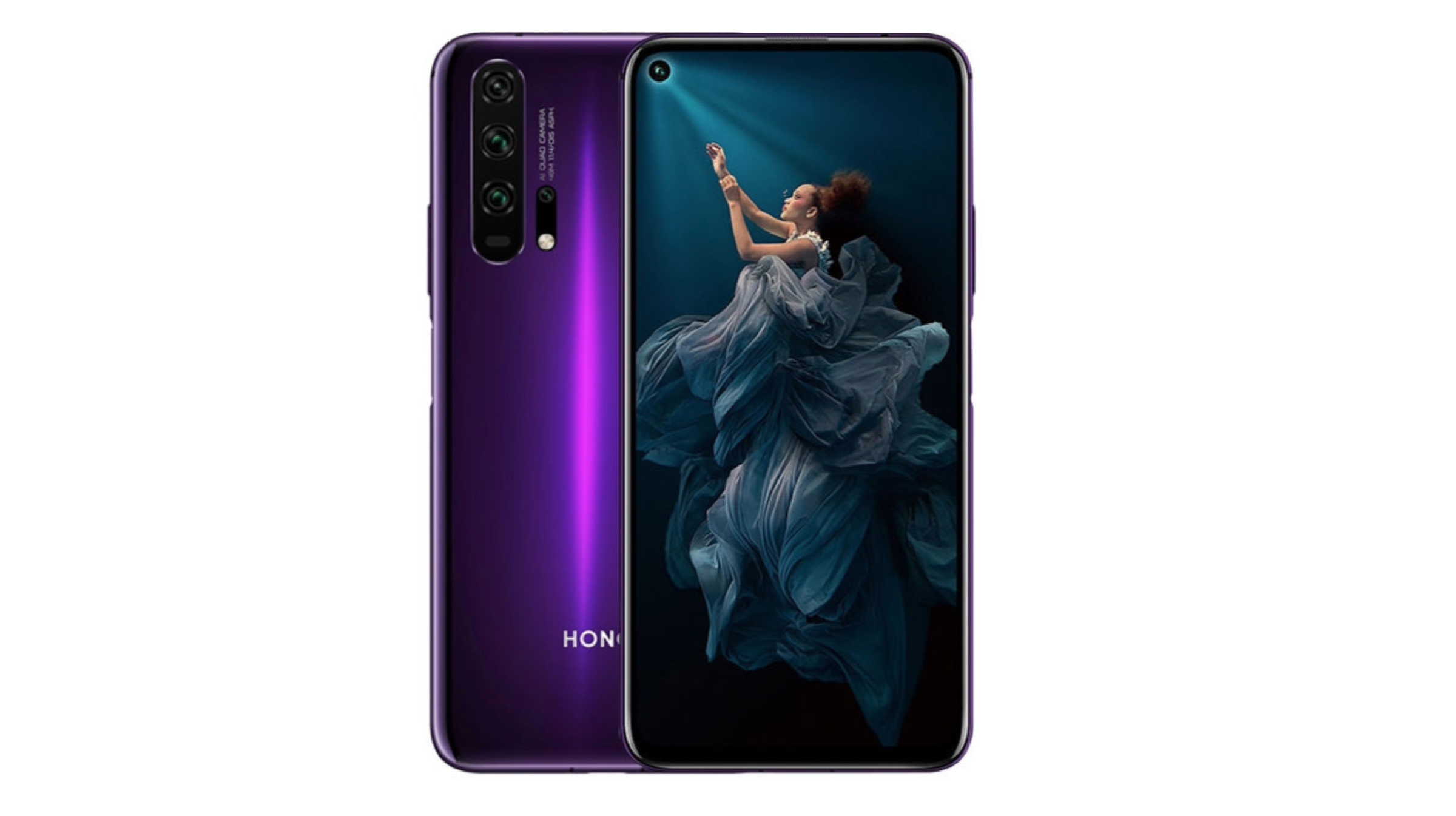 Honor 20 Pro Front and Back
