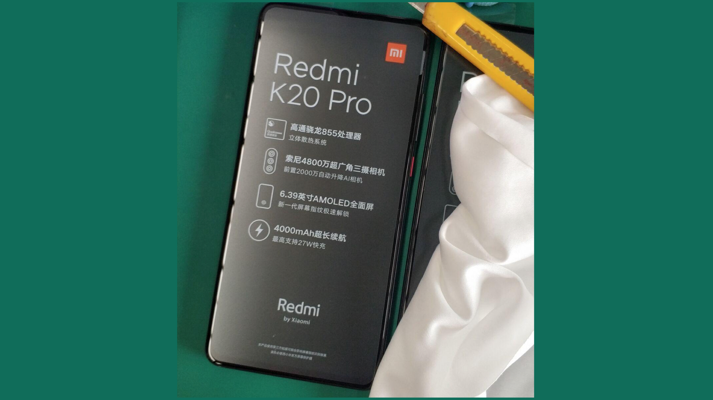 Redmi K20 Pro Front Design
