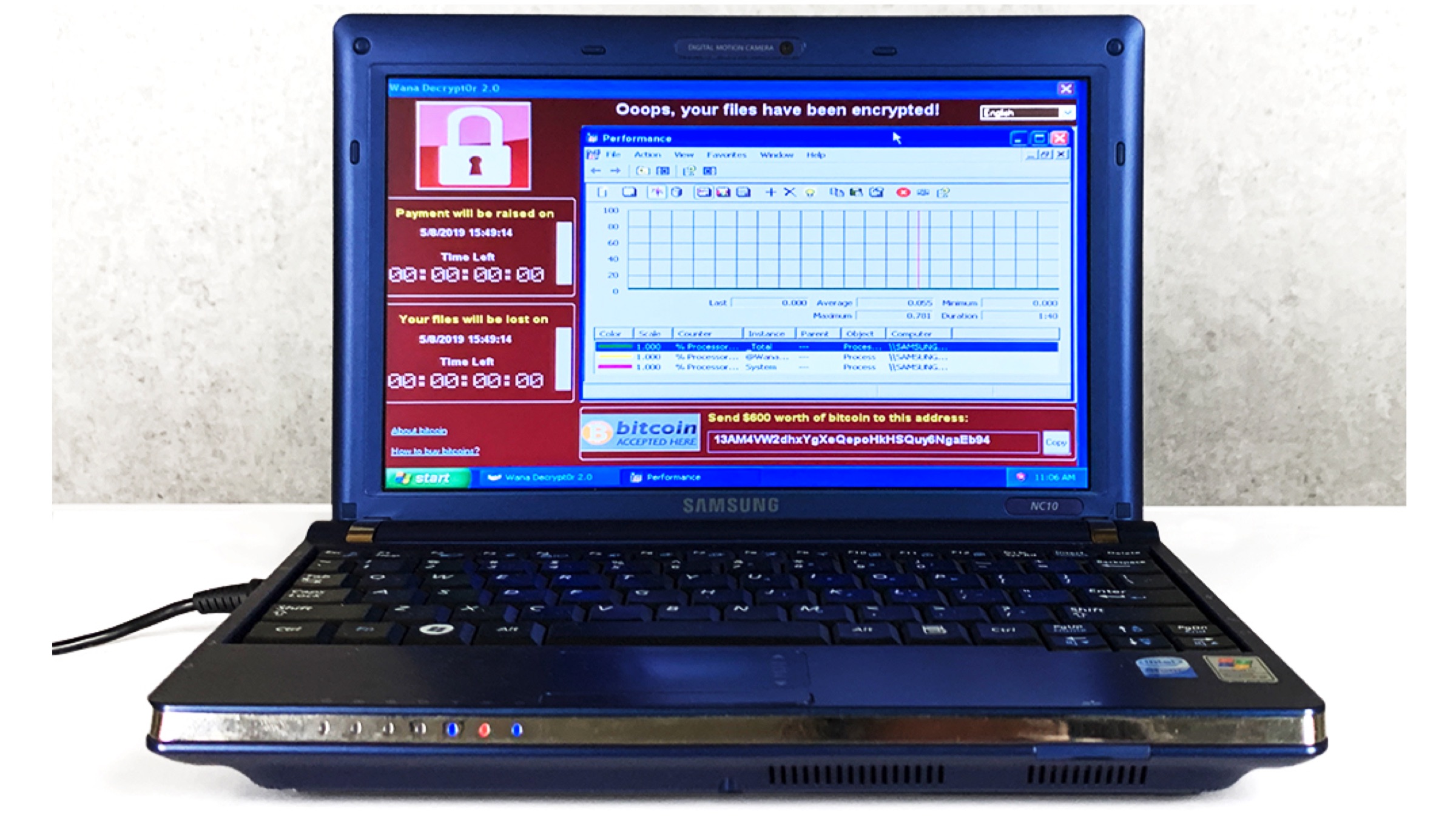 The Laptop With World’s Six Most Dangerous Malware Sold For US$ 1.3 Million