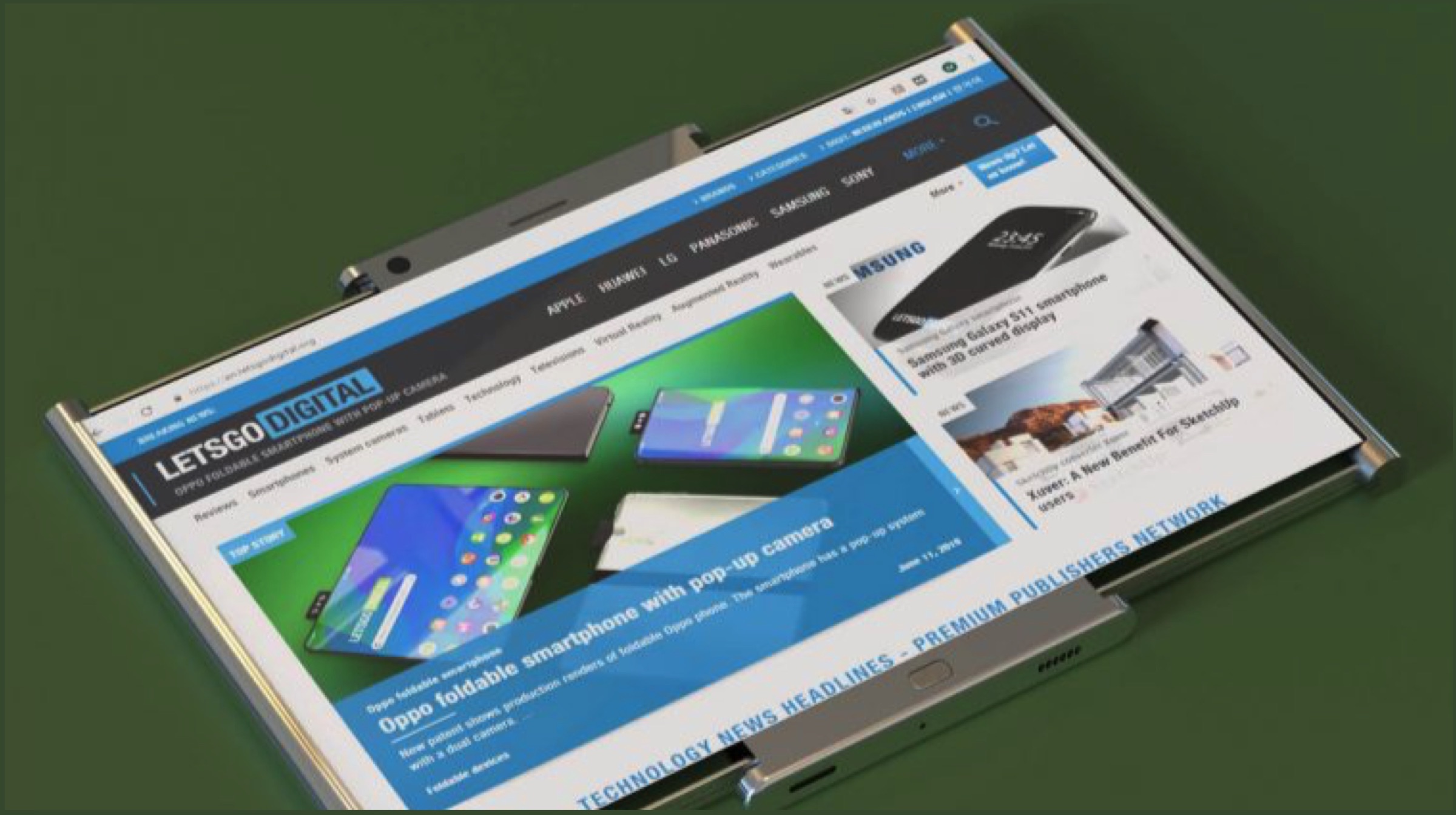 Samsung Smartphone With Expandable Display, Details iGyaan Network