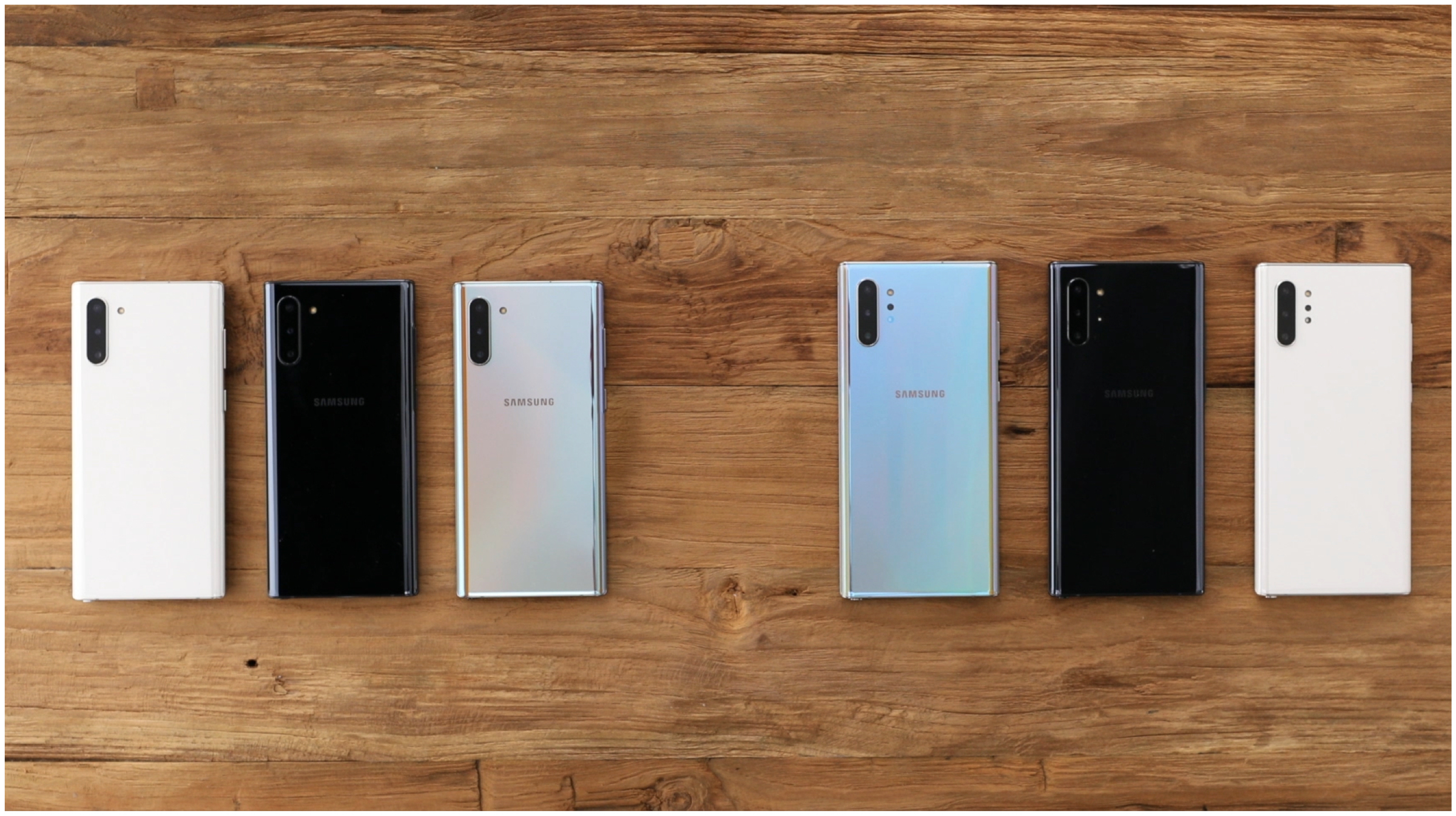 Samsung Galaxy Note 10 and Note 10+ Colours